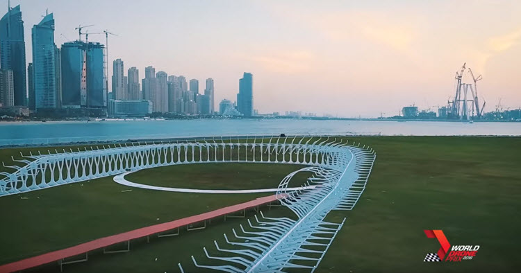 Racetrack World Drone Prix in Dubai