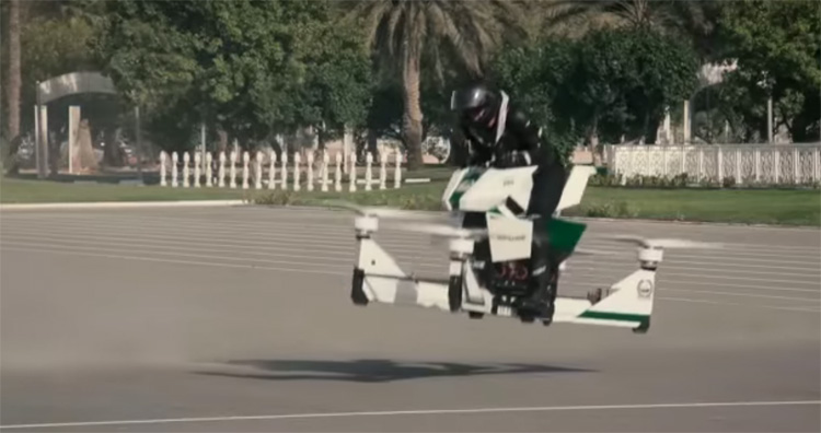HoverSurf - Dubai politie hoverbike