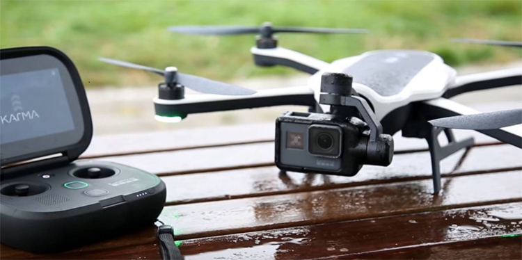 Het zwarte bos Schwarzwald in 4K gefilmd met GoPro Karma drone