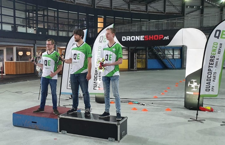 Niels Meerdink (NelisFPV) winnaar Indoor NK Dronerace 2019