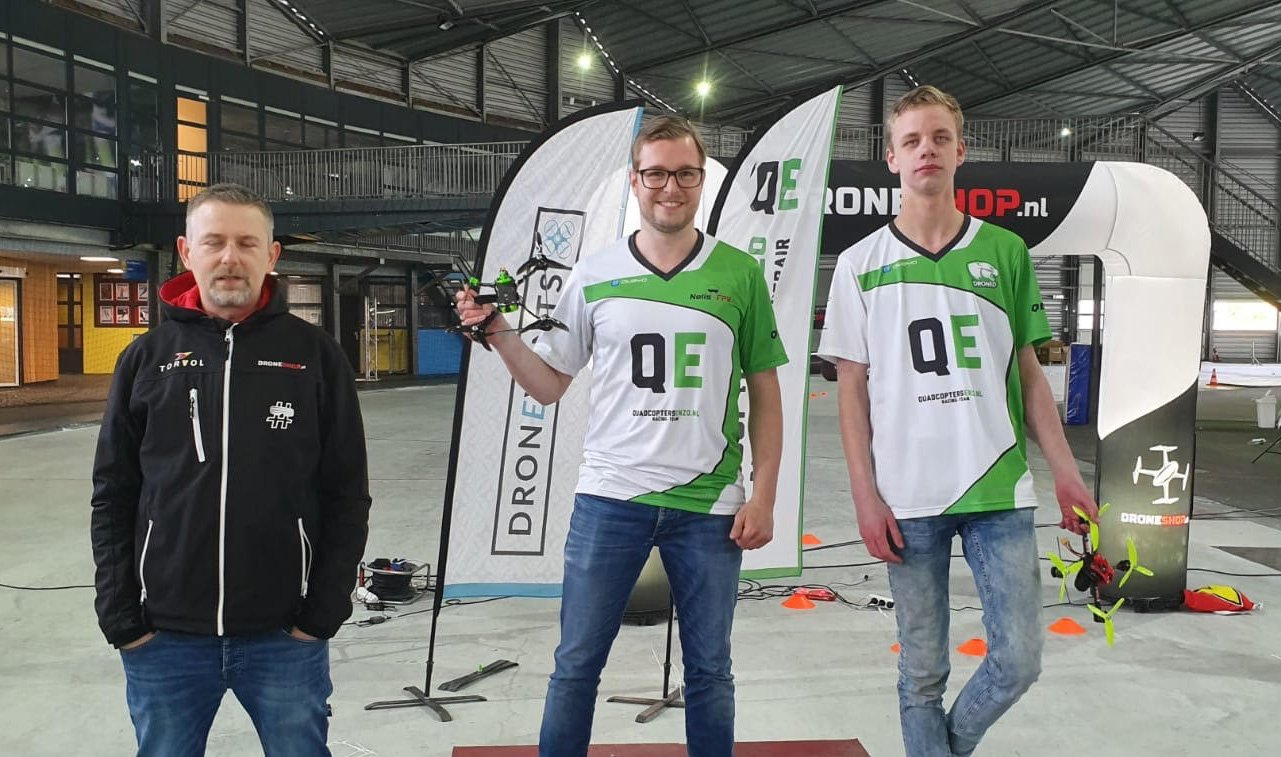 Niels Meerdink (NelisFPV) winnaar Indoor NK Dronerace 2019