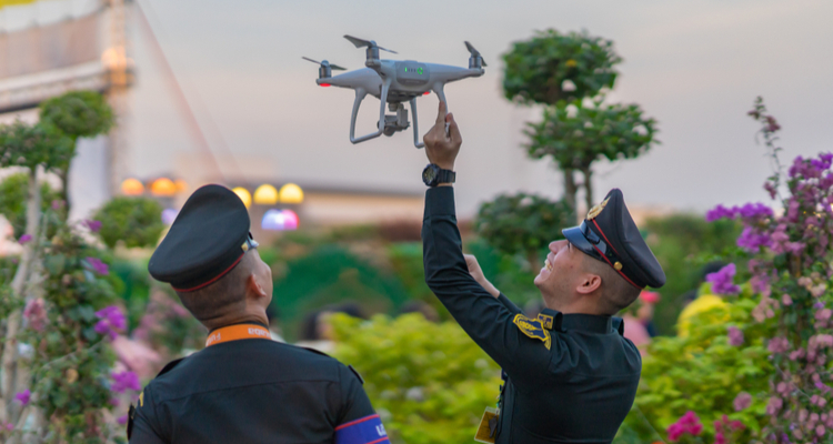 Howard County Police gaat drones testen tijdens velddiensten