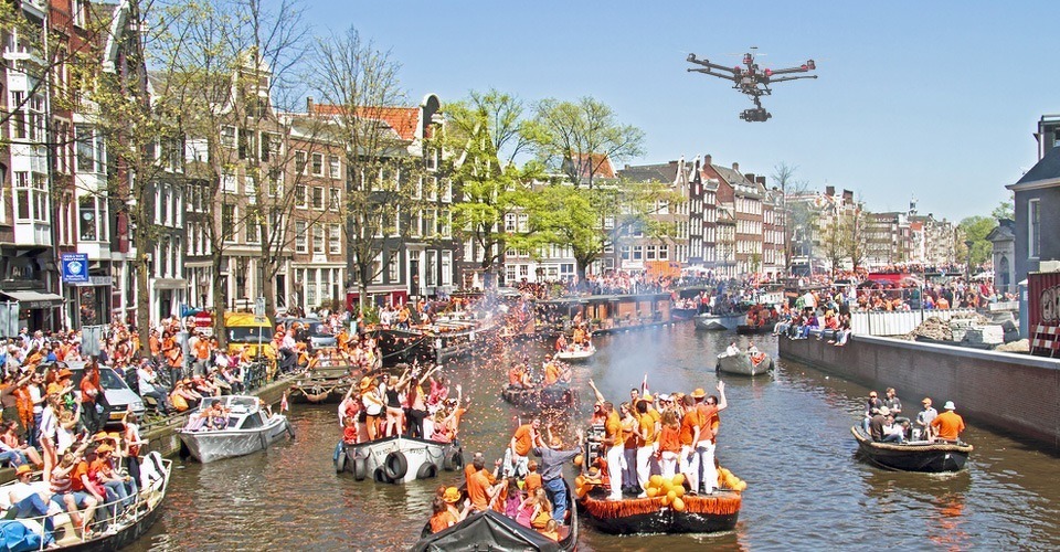 koningsdag 2015 amsterdam drones drone