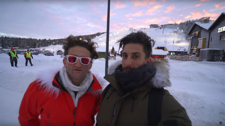 Behind the scenes van Casey Neistat dronevideo